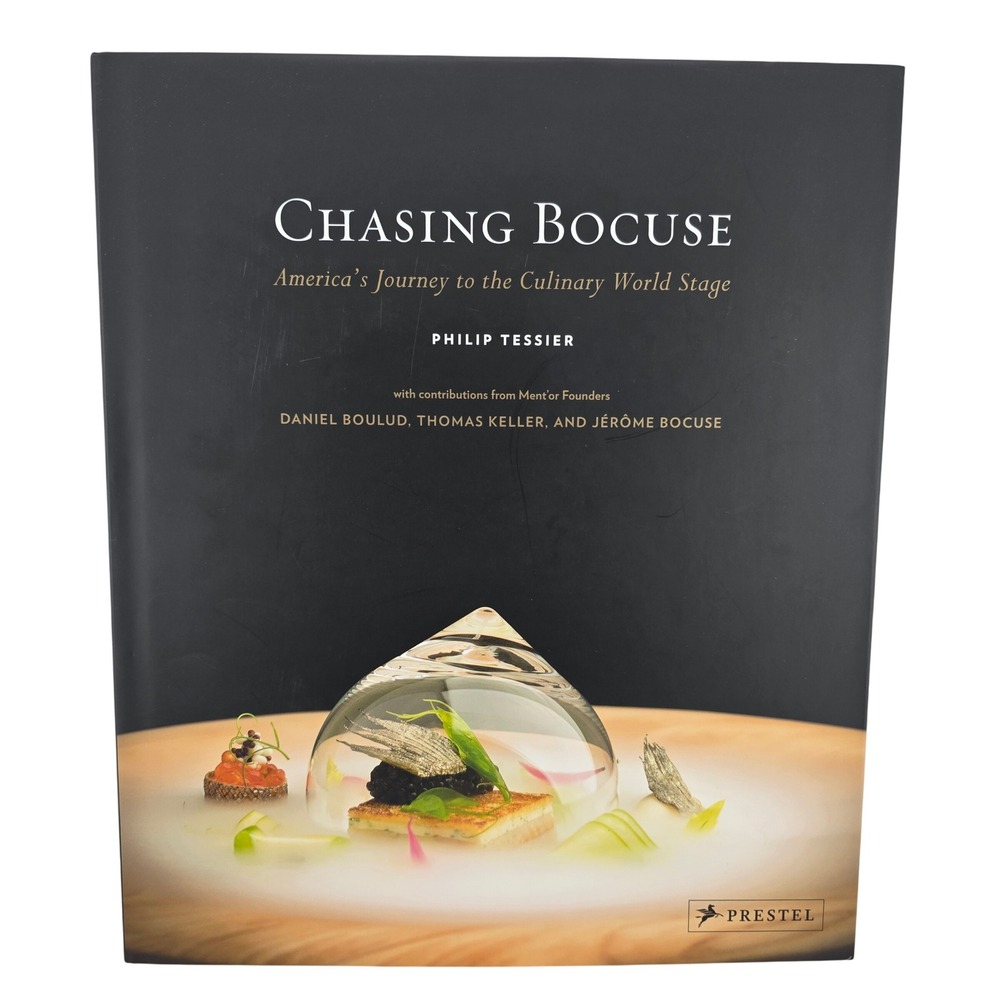 Prestel Chasing Bocuse Philip Tessier Culinary Book Hardcover Fine Dining Foodie